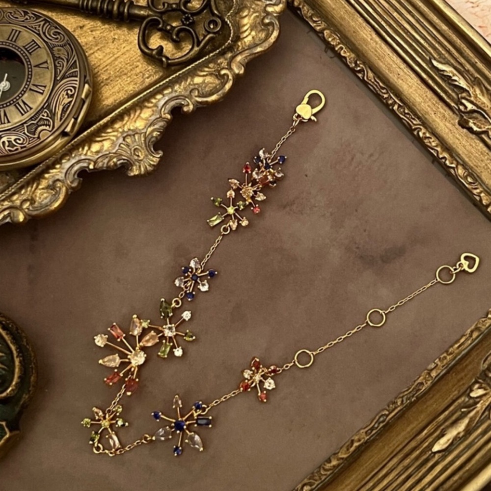 KATE SPADE • Firework Floral Line Bracelet - Picture 4 of 4